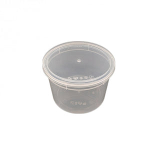 Clear Round Container