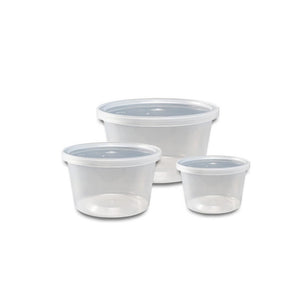 Small Clear Round Container